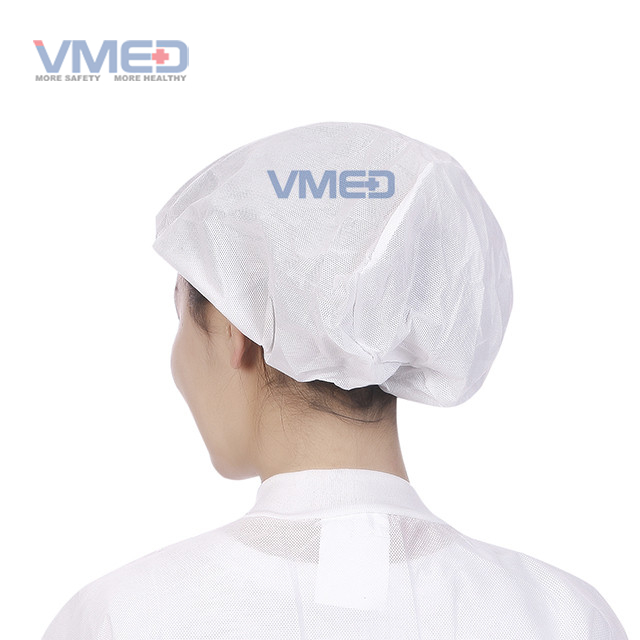 Gorra protectora desechable para la industria