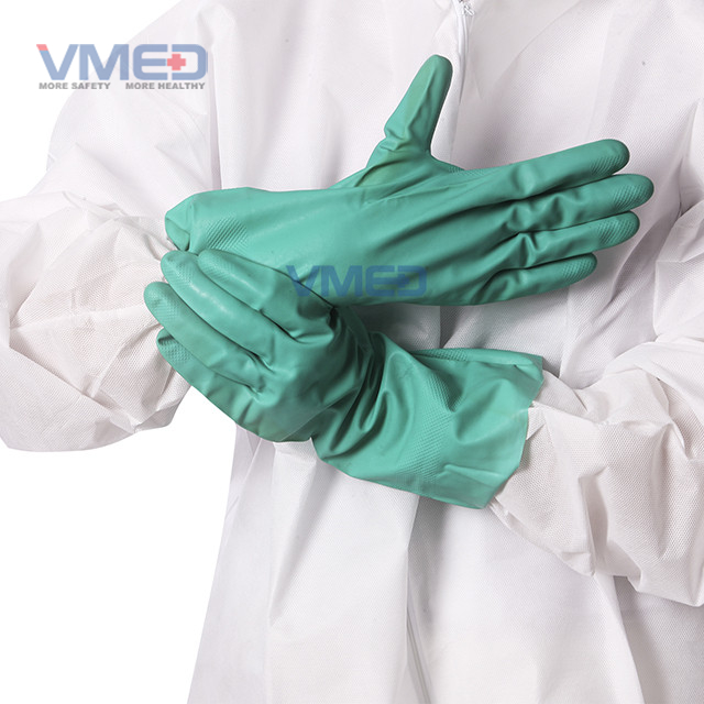 Guantes de látex para limpieza del hogar